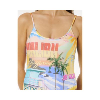 5. Kostium damski RIP CURL Hotel Malibu Cheeky One Piece multikolor