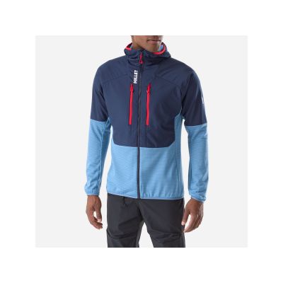 3. Kurtka męska MILLET Parmelan Hybrid Hoodie M niebieska