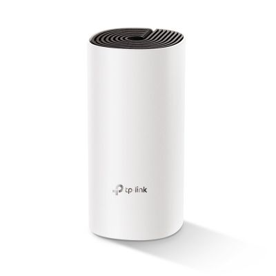 TP-Link Deco E4 (1-pack) Dual-band (2.4 GHz/5 GHz) Wi-Fi 5 (802.11ac) Biały, Szary Wewnętrzny