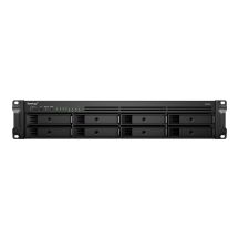 Synology RackStation RS1221+ serwer danych NAS Rack (2U) Ryzen Embedded V1500B 4 GB DDR4 0 TB DiskStation Manager Czarny