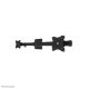 2. Neomounts FPMA-CB100BLACK uchwyt / stojak do monitorów 68,6 cm (27") Ściana Czarny