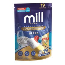 MILL Kapsułki do zmywarki CLEAN&SHINE ULTRA 19szt.  3K. D