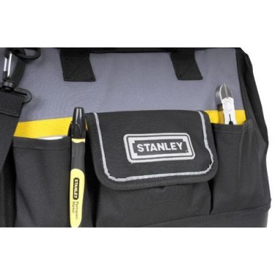 6. Pudełko na narzędzia Stanley 1-96-183 Nylon, Plastik Czarny, Szary
