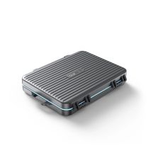 Etui na karty pamięci Black 2.5" SSD, 2.5" HDD, M.2 SSD, SD Card, Micro SD Card, CompactFlash Card, Card Readers