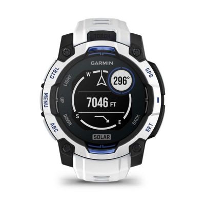 8. Smartwatch GARMIN Instinct 3 45mm SOLAR Whitestone