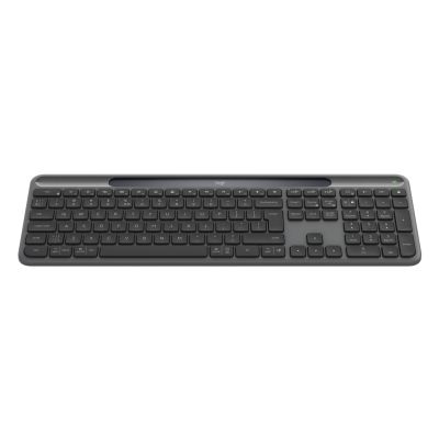 4. Logitech Signature Slim Solar+ K980 klawiatura Uniwersalne RF Wireless + Bluetooth QWERTY UK międzynarodowy Grafitowy