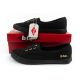 10. Lee Cooper buty trampki damskie sportowe czarne wsuwane baleriny