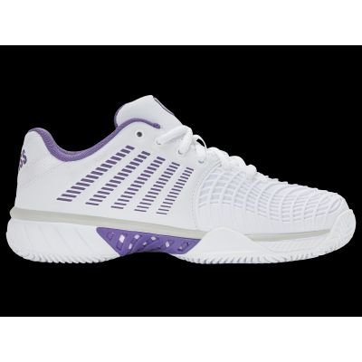 Sneakersy K-swiss EXPRESS LIGHT 3 HB WHITE/PURPLE HAZE/LUNAR ROCK-M (98563-160-M)