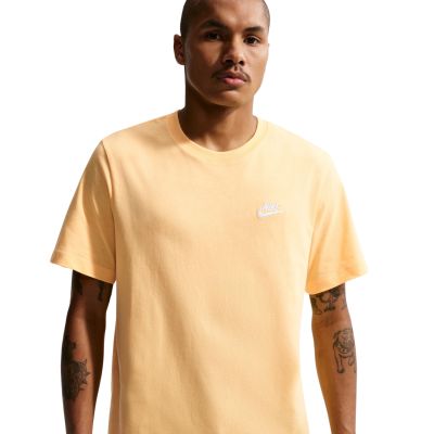 3. Koszulka męska Nike Club Tee pomarańczowa AR4997 795