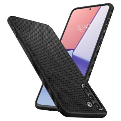 17. Etui Spigen Liquid Air na Samsung Galaxy S21 - czarny mat