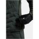 2. Kurtka hybrydowa męska Odlo Mid layer hoody full zip ZEROWEIGHT INSULATOR zielona