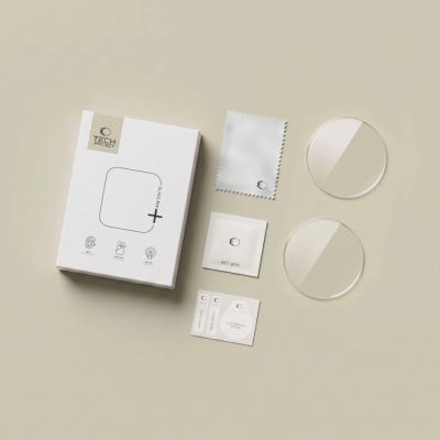 7. Szkło hartowane Tech-Protect Glass Fit+ 2 -Pack na Samsung Galaxy Watch Ultra 2 2026 47 mm