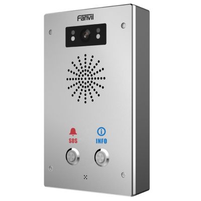 4. Fanvil I16S-02P system audio interkomowy Stal nierdzewna