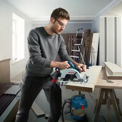 14. Bosch GKS 185-LI 16,5 cm Czarny, Niebieski, Szary 5000 RPM