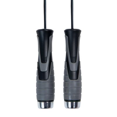 17. Skakanka Speed z obciążnikami 2 x 100g BK 256