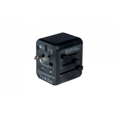 2. Verbatim 49544 adapter wtyczek zasilających Uniwersalne Czarny