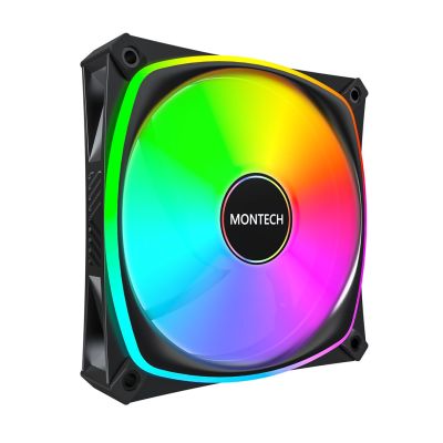 9. Montech RX120 PRO Obudowa komputera Wentylator 12 cm Biały 3 szt.
