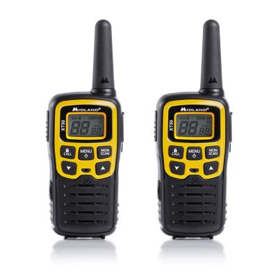 4. Midland XT50 Adventure krótkofalówka 24 kan. 446.00625 - 446.09375 MHz Czarny, Szary