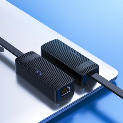 12. Adapter sieciowy Orico UTK-U3 USB-A 3.0 do RJ45 Gigabit Ethernet 1 Gbps - czarny