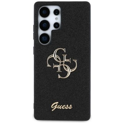 3. Etui Guess Fixed Glitter Big 4G Metal Logo do Samsung Galaxy S25 Ultra czarny