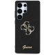 3. Etui Guess Fixed Glitter Big 4G Metal Logo do Samsung Galaxy S25 Ultra czarny