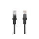 Patchcord UTP Lanberg PCU5-10CC-2000-BK (RJ45 - RJ45 ; 20m; UTP; kat. 5e; kolor czarny)