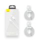 5. Baseus 2x kabel USB - Lightning szybkie ładowanie 1,5 m biały (TZCALZJ-02)