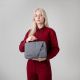 7. Torba na laptop Wozinsky WTNP-11G 10-11" z chowaną rączką - szara