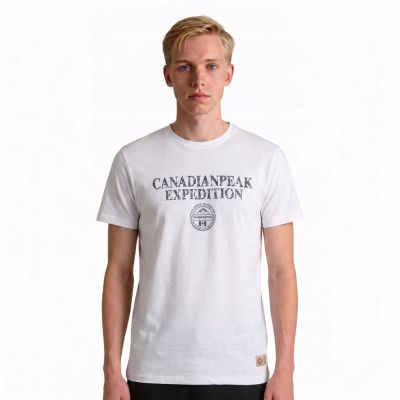 5. Koszulka Canadian Peak JVICKEAK WHITE RM MEN 254 (RBMSZ1308H/CP-BLANC)