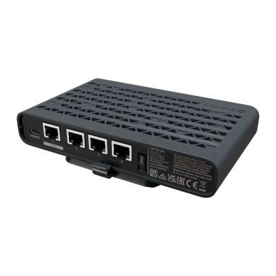 2. MikroTik hAP be lite | 802.11ax | 10/100/1000 Mbit/s | Ethernet LAN (RJ-45) ports 3 | Mesh Support No | MU-MiMO No | No mobile broadband | 1