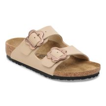 Birkenstock klapki ARIZONA FLOWER BUCKLE KIDS 1030439 SANDCASTLE (szerokość standardowa)