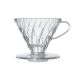 2. Hario plastikowy Drip V60-02 - Clear