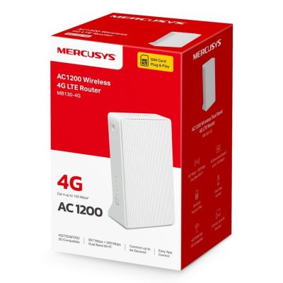 16. Router Mercusys MB130-4G LTE AC1200