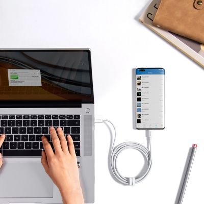 12. Kabel Baseus Superior Series 100W USB-A - USB-C 2m - biały