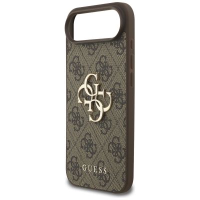 4. Etui Guess 4G Big Logo do iPhone 17 Air - brązowe