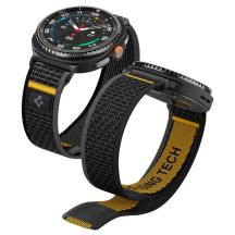 Pasek Spigen Athlex Air na Samsung Galaxy Watch 40 / 44 / 46 mm - czarno-żółty