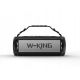 Głośnik bezprzewodowy Bluetooth W-KING D8 czarno -srebrny