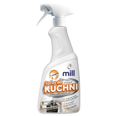 2. MILL KITCHEN Spray do czyszczenia kuchni, produkt do sprzątania 555 ml