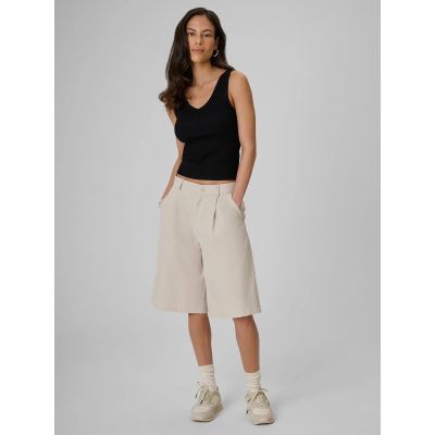 3. Top slim z prążkowanej dzianiny damsk 4F 4FRSS26TSLEF337-20S