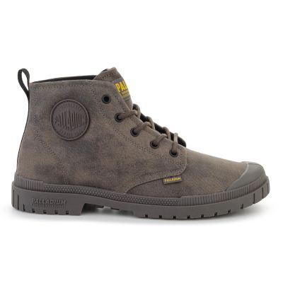 6. PALLADIUM PAMPA SP20 HI WAX MAJOR BROWN M 74388-213
