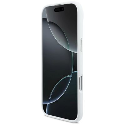 5. Etui BMW M Silicon Horizontal Line MagSafe na iPhone Air- białe