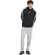 6. Spodnie męskie adidas Essentials 3-Stripes Single Jersey Tapered Open Hem szare KY4215