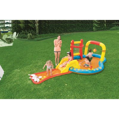 24. Bestway 53068 Dmuchany Plac zabaw 435x213x117cm