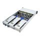 2. Platforma Asus Rack (2U) RS720A-E12-RS24U AMD Epyc 9004 (24x NVMe, 2xM.2, 3xGPU, 2x10Gbe, IPMI,  1+1 2600W)
