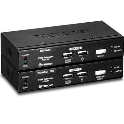 Zestaw rozszerzeń TRENDnet KVM USB Zwiększony zasięg do 100 m