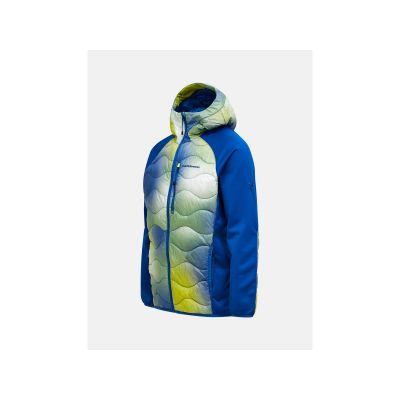 3. Kurtka puchowa męska PEAK PERFORMANCE M Helium Aop Down Hybrid Hood kolor multikolor