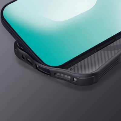 11. Etui Nillkin CamShield Pro kompatybilne z MagSafe na iPhone 17 Pro - przezroczyste czarne