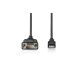 5. Digitus DA-70172 kabel równoległy Czarny 1,8 m USB Typu-A DB-9