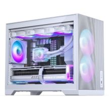 Obudowa PC PHANTEKS XT M3, Mini Obudowa, mATX, RGB, Szkło hartowane - w tym 3x wentylatory 120 mm, biały