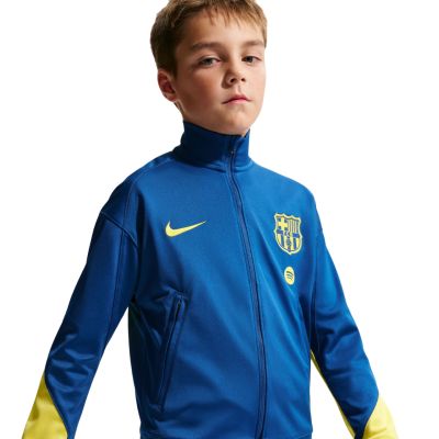 5. Dres dla dzieci Nike FC Barcelona Strike ciemnoniebieski FZ1414 431